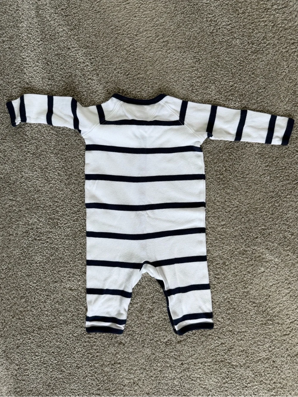 3 for $30 Ralph Lauren Baby Striped Cotton Coverall Size 6M